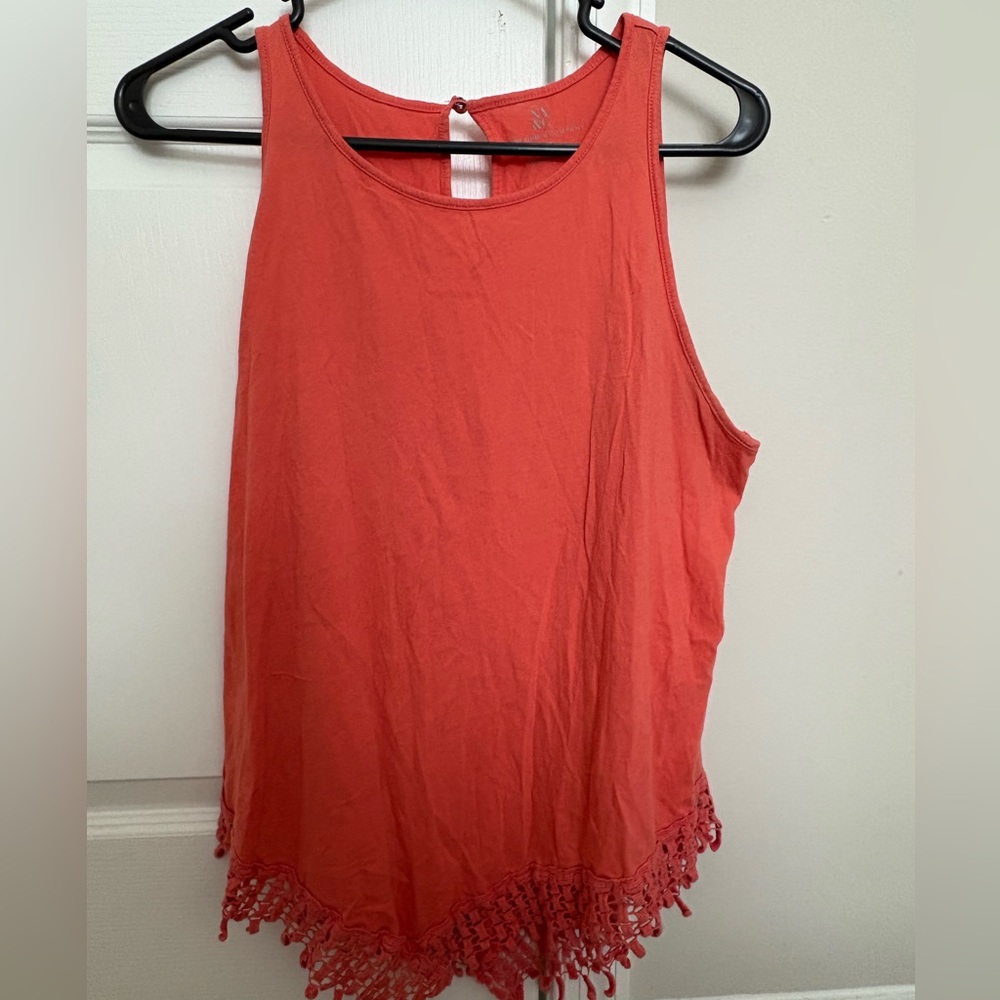 New York & Co orange tank top